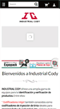 Mobile Screenshot of industrialcodymexico.com